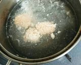 犬ご飯★スープ系コリコリ肉団子作り方3写真