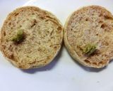 磯×梅わさび香る❀枝豆和トースト作り方3写真