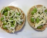 磯×梅わさび香る❀枝豆和トースト作り方4写真