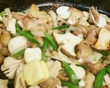 鶏肉ときのこのクリームペンネ作り方6写真