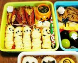 2016 遠足弁当・ハロウィンキャラ弁♪作り方4写真