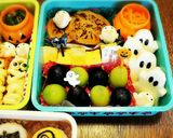 2016 遠足弁当・ハロウィンキャラ弁♪作り方5写真