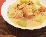 子どもも大好き♪野菜と鮭のミルクスープ作り方1写真