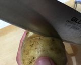 甘辛お肉と紅生姜onポテト作り方1写真