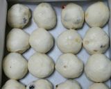 ドライフルーツとクリチの白いちぎりパン。作り方8写真