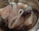 フライパンで！イカの塩麹漬け焼き作り方1写真