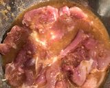 燻製味噌で漬けた鶏もも肉炭火焼き作り方2写真