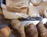 なら茸・椎茸・里芋のあっさり煮作り方1写真