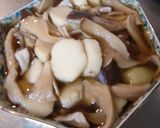 なら茸・椎茸・里芋のあっさり煮作り方5写真