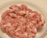豚こまもちもちチーズバーグ作り方1写真