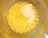 クリチをのせて☆肉味噌と卵の南瓜グラタン作り方7写真