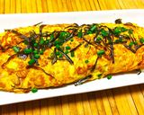 調味料はめんつゆのみ☆納豆オムレツ作り方3写真