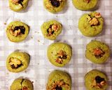 レーズンとクルミの抹茶クルクルクッキー♡作り方6写真
