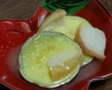 さつまいもとりんごの煮物作り方4写真