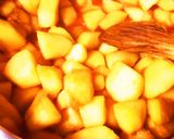 キャラメルアップルパイ。ブルーベリー添え作り方1写真