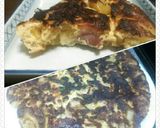 チーズ入りスパニッシュオムレツ作り方8写真