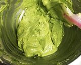簡単☆チョコチップ抹茶マーブルケーキ作り方6写真