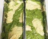 簡単☆チョコチップ抹茶マーブルケーキ作り方7写真
