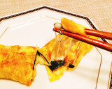 和風な♡のりチーズでたまごやき♡作り方5写真