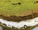 簡単なフワフワ抹茶ケーキ作り方7写真