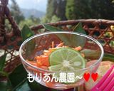 お花フリル❤すだちでお花の飾り切り♪作り方8写真
