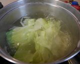 生ハムとキャベツのトリュフソースパスタ作り方4写真