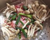 簡単蒸し豚&冷蔵庫にある野菜作り方1写真