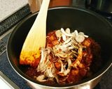 オリーブ香る♪ベーコントマトソースパスタ作り方3写真