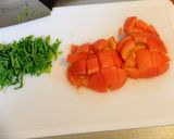 野菜も摂ろう☆角切りトマトねこまんま！作り方1写真