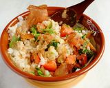 野菜も摂ろう☆角切りトマトねこまんま！作り方4写真