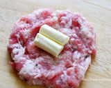 豚こまもちもちチーズバーグ作り方3写真