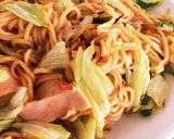 食欲増進☆カレー風味のオイスター焼きそば作り方17写真