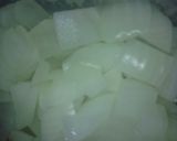 味噌汁　人参　レンコン　玉ねぎ作り方3写真