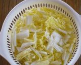 白菜の辛子和え作り方1写真