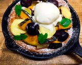 朝食にも！ダッチベイビー秋の味覚載せ〜作り方7写真