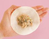 ハロウィン♪おばけ餃子作り方8写真