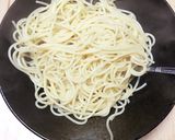 簡単☆明太子パスタ☆かねふく明太子ばらこ作り方5写真
