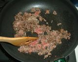カフェ風♪ニラ玉トマ肉ご飯作り方3写真