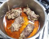 牛巻き砂肝作り方4写真