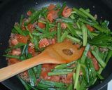 カフェ風♪ニラ玉トマ肉ご飯作り方4写真