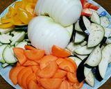 簡単⭐ぶっ込み ラタトゥイユ⭐in炊飯器作り方1写真