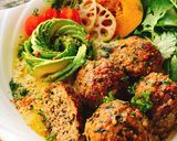 胡麻ひじきミートボールのクリチカレー作り方14写真