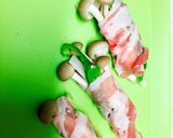 レンチン簡単！ピーマンとしめじの豚肉巻き作り方2写真