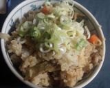 根菜類と人参の炊き込みご飯作り方8写真