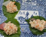 ヘルシー薬膳・刺身と鳥つくね揚げ作り方3写真