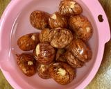 秋の味覚 栗ごはん作り方1写真