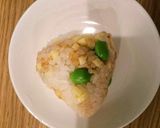 天かす・チーズ・枝豆で激ウマおむすび作り方1写真