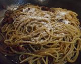 バルサミコとベーコンで大人のパスタ作り方5写真
