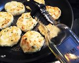 お好み焼き風☆ふわふわイカバーグ作り方6写真