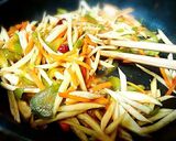 マコモダケのきんぴら作り方8写真